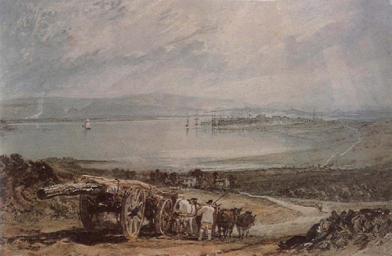 Joseph Mallord William Turner Landscape Norge oil painting art
